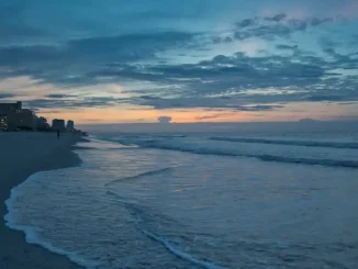 Sunrise at the beach in Myrtle Beach South Carolina. Photo credit Clint Patterson on Unsplash.